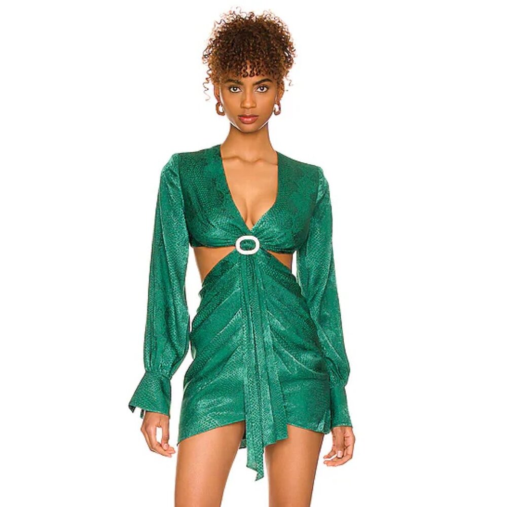 NBD Lucinda Dress in Green